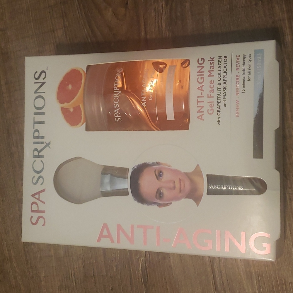 BNIB SPA SCRIPTIONS ANTI-AGING MASK KIT